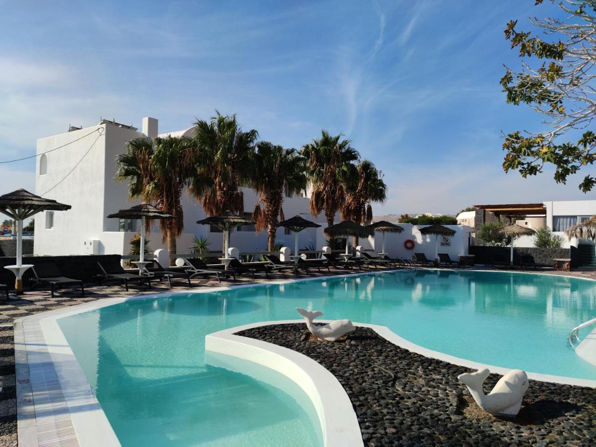V Angelo Rooms Perissa (Santorini) Exterior foto
